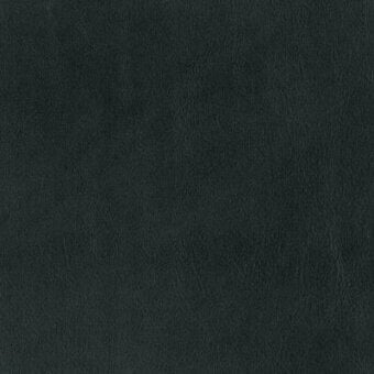 Black leather texture sample, matte finish, mottled grain with irregular lines; Moroso upholstery, labeled m05 b0250.